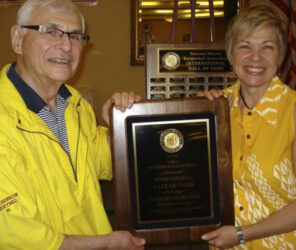 Amos Rosenbloom with wife Marsha McDonald